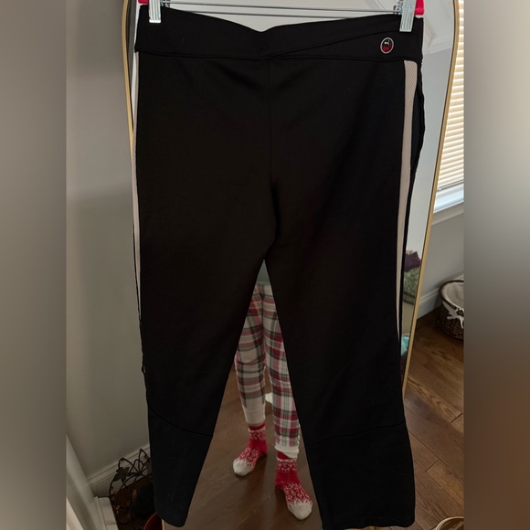Puma Black Pants with Red Logo and button closure - Picture 5 of 11